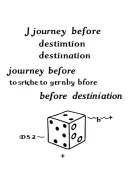 "journey before destination" d20 dice tattoo design idea