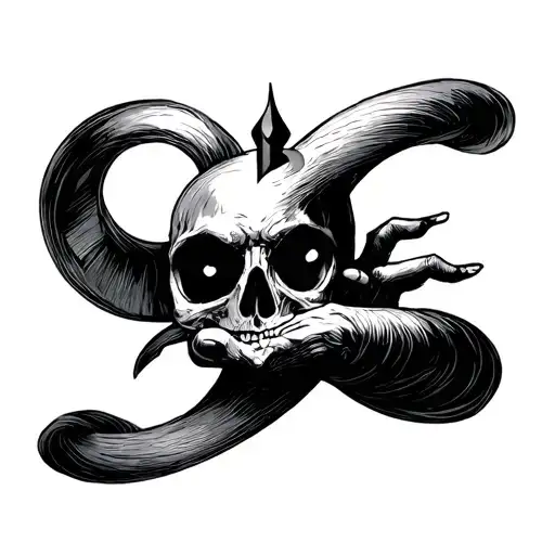 mental health magician tattoo design idea