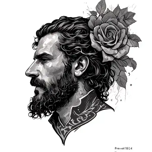 Proverbs 18:24 "A man of many companions may come to ruin, but there is a friend who sticks closer than a brother" tattoo design idea