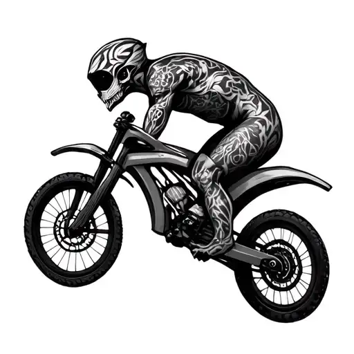 Arena Cycle Life Cycle tattoo design idea