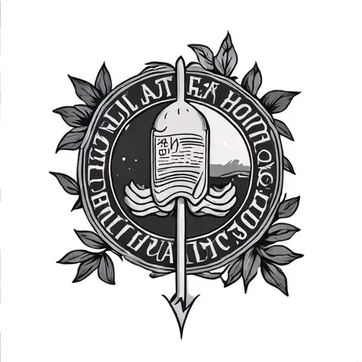 Vila East school symbol tattoo design idea