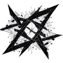 crossroads between heaven and hell tattoo design idea