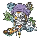 joint 420 tattoo design idea