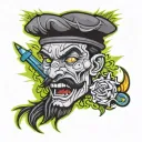 joint 420 tattoo design idea