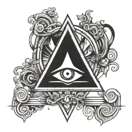 bill cipher Gravity Falls tattoo design idea