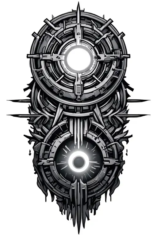 Arc Reactor tattoo design idea