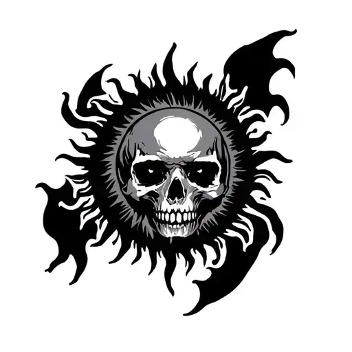 Godsmack Sun tattoo design idea