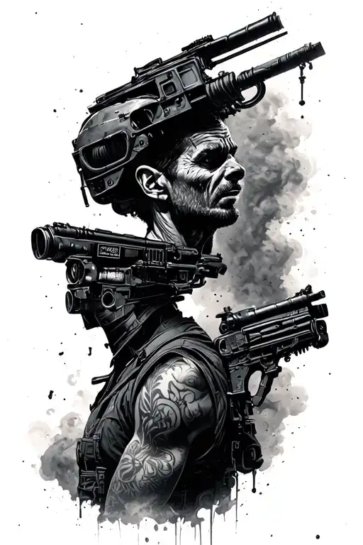 mad max: Fury road tattoo design idea