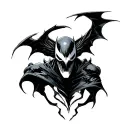 spawn comic hero tattoo design idea