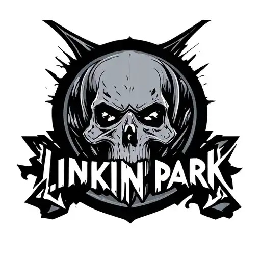 linkin park logo tattoo design idea