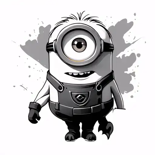 Minion tattoo design idea