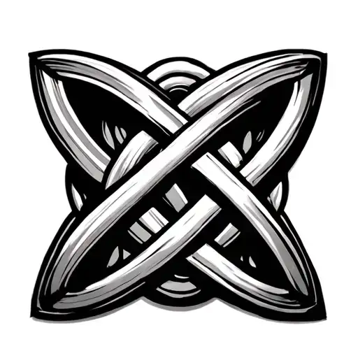 Irish Knot tattoo design idea