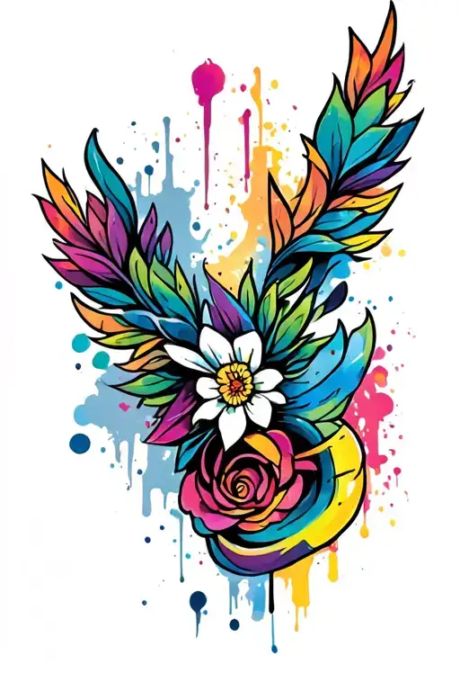 Filler tattoo on shoulder tattoo design idea