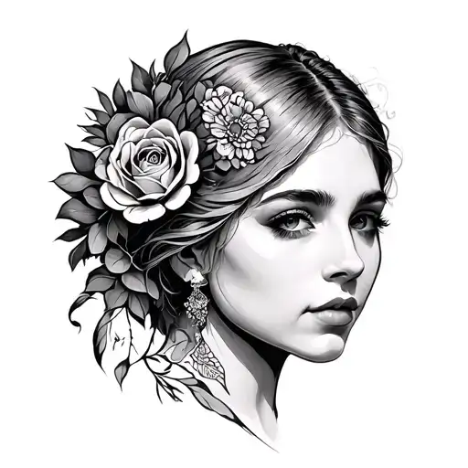 Alma tattoo design idea