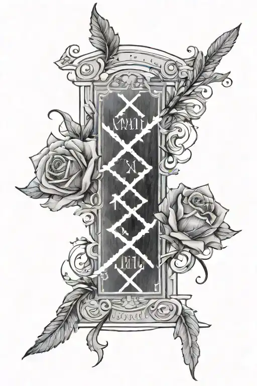 the bible verse proverbs 23:22 and the roman numerals IX • XIV • MCMLXXV and X • XXX • MCMLXXI forearm  tattoo design idea