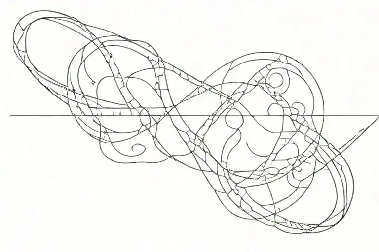 this phase (PXIL) design it as a Romanian culture weaving elements    tattoo design idea