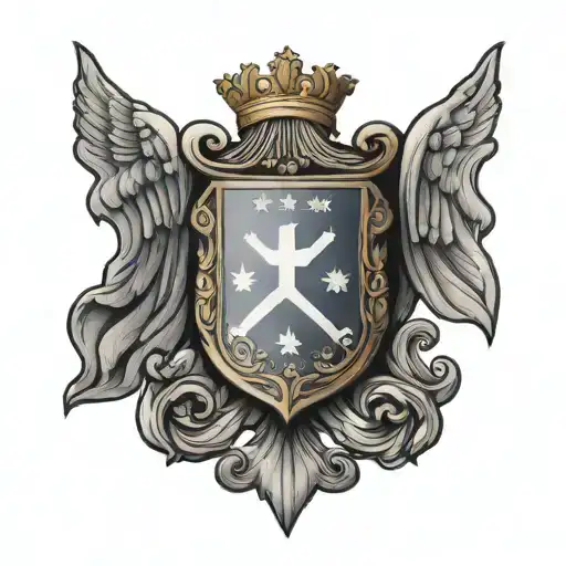 Bosnian Flag tattoo design idea