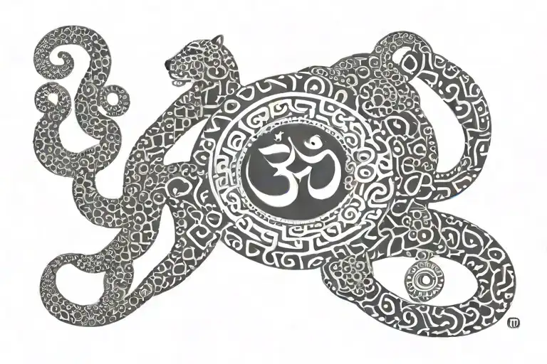   igbo coral beads, om symbol, roots of bodhi, uli patterns, nsibidi, leopard sleeping tattoo design idea