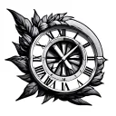 2003 Roman Numerals tattoo design idea