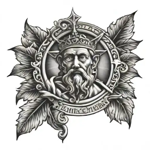 saint Thomas  tattoo design idea