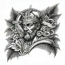 saint Thomas  tattoo design idea