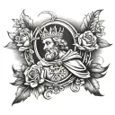 saint Thomas  tattoo design idea