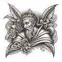 saint Thomas  tattoo design idea