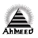 pyramid with name Ahmed  tattoo design idea