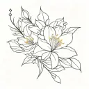 flowers,nyc tattoo design idea