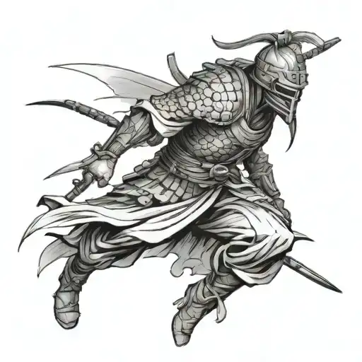 Ronin tattoo design idea