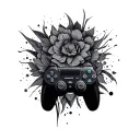 Playstation tattoo design idea