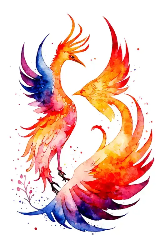 ave fenix tattoo design idea