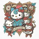 Sanrio tattoo design idea