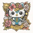 Sanrio tattoo design idea