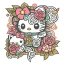 Sanrio tattoo design idea
