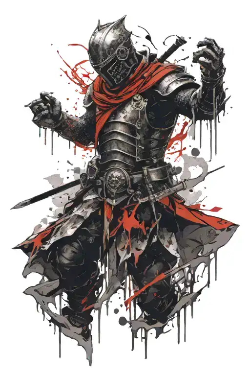 Dark souls 3 boss tattoo design idea
