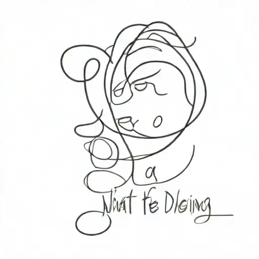 one direction song"what a feeling" tattoo design idea