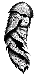 Valhalla tattoo design idea