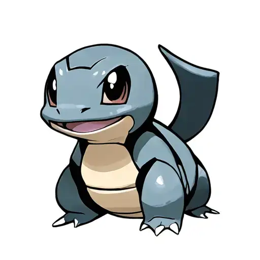 pokemon squirtle tattoo design idea