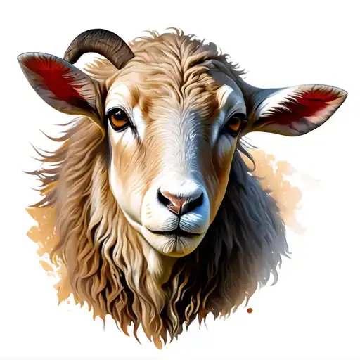 Leon and Lamb tattoo design idea