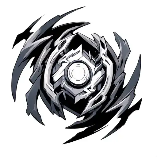 kai beyblade tattoo design idea