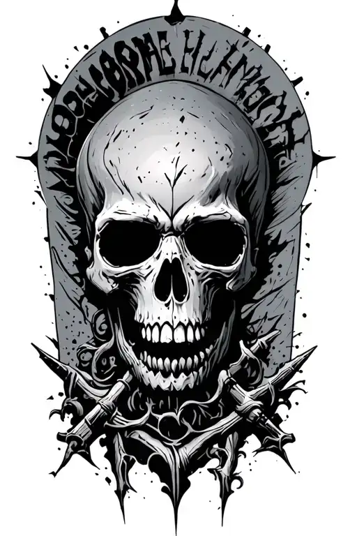 apocalypse survivor symbol tattoo design idea