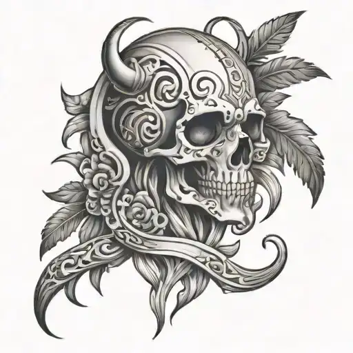 444 tattoo design idea