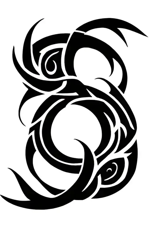 the elden ring logo tattoo design idea