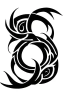 the elden ring logo tattoo design idea