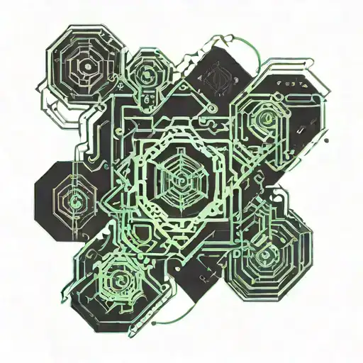 Time as an illusion tattoo  tattoo design idea