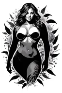 Weight Loss tattoo design idea