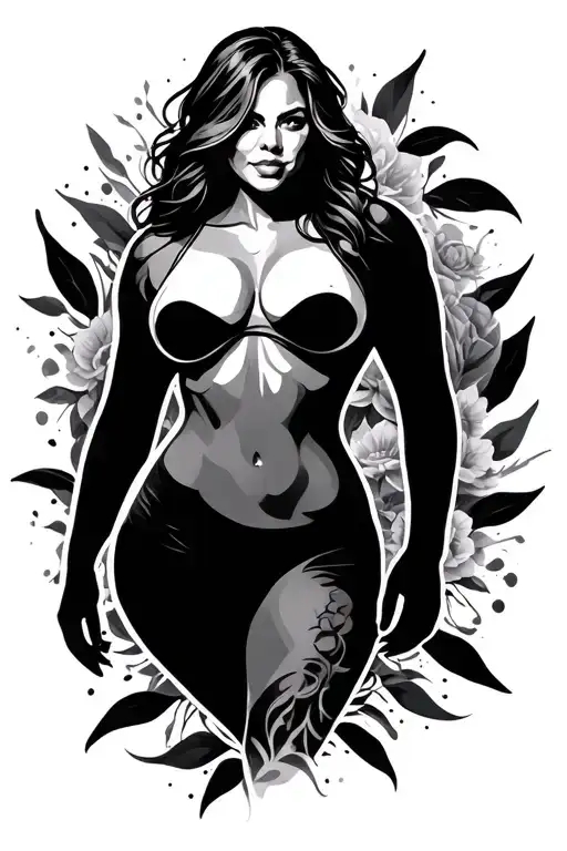 Weight Loss tattoo design idea