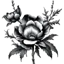 Opium tattoo design idea
