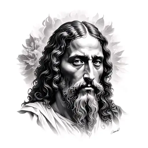 da vinci art work tattoo design idea